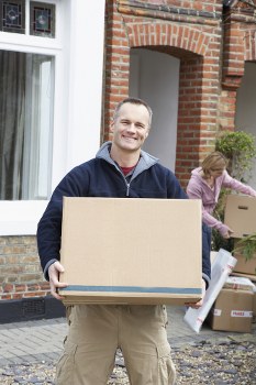 Professional removals team in Soho handling a move