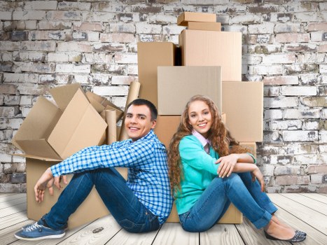 Professional movers assisting with a household relocation in Addington