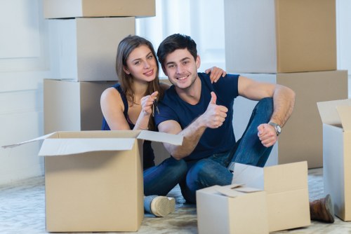 Eco-friendly moving practices by Elm Park removal services