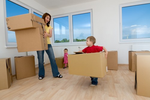 Secure transportation of valuables during a move