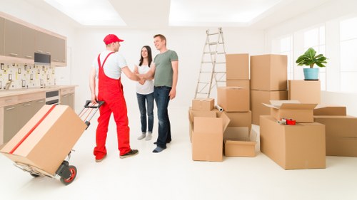 Mayfair movers handling delicate furniture