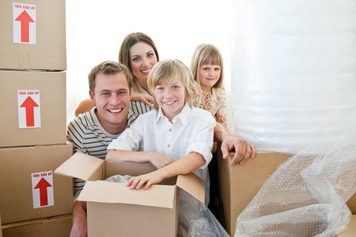 Efficient loading of belongings onto a moving truck in Walthamstow