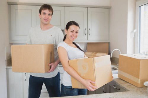 Satisfied customers with successful removal services